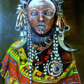 Maasai worrier tribal